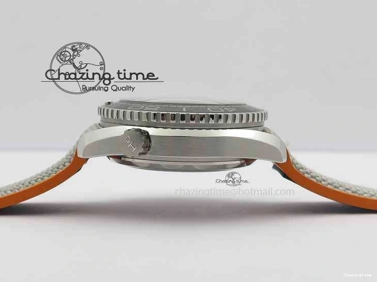 0326 Planet Ocean 2016 43.5mm SS OM 1:1 Best Edition Gray Dial On Nylon Strap A DailyWear 8166